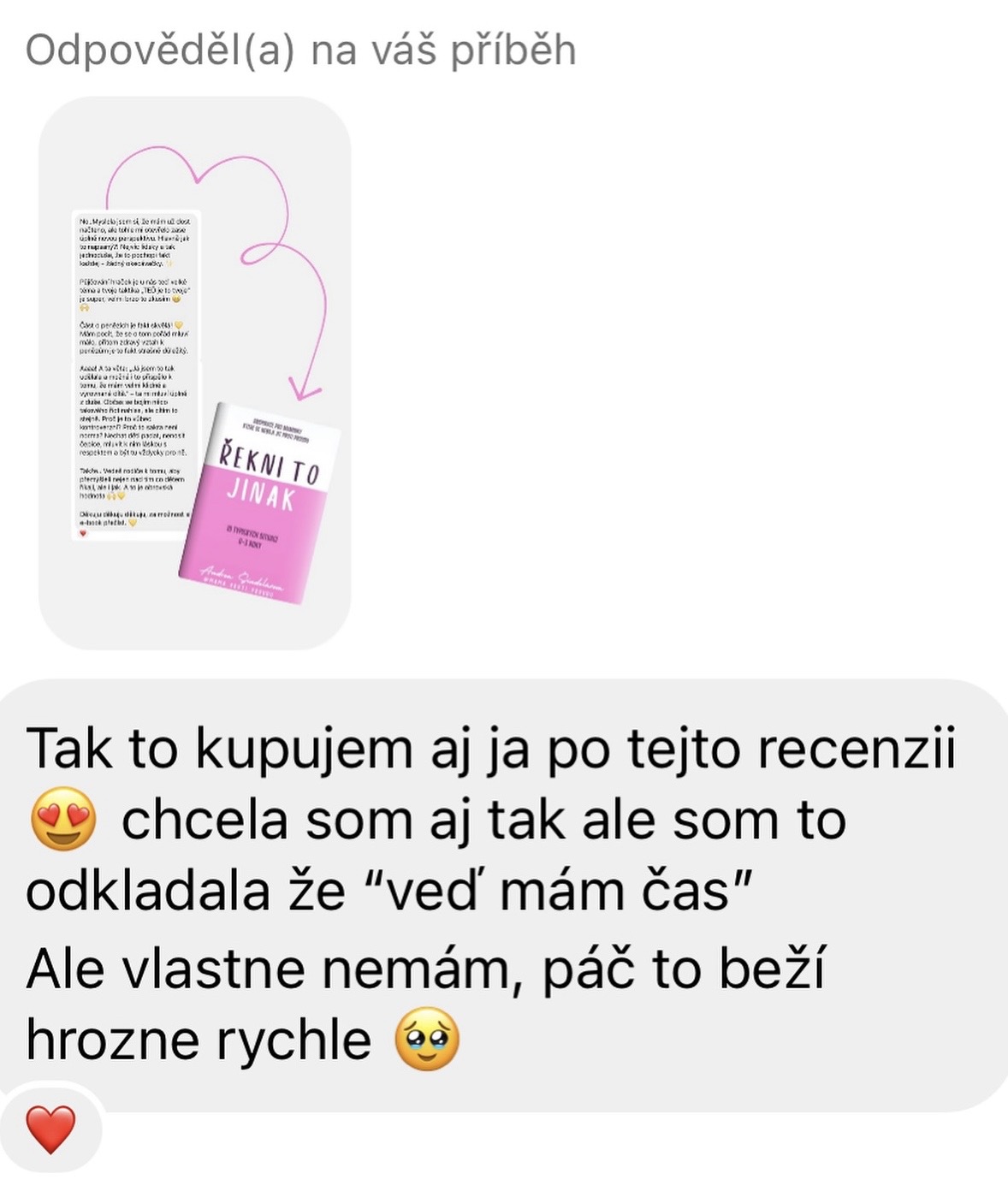 Recenze ebooku Řekni to jinak na Instagramu